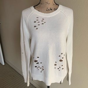 Distressed Sweater